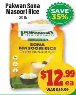Iqbal Foods Pakwan Sona Masoori Rice offer