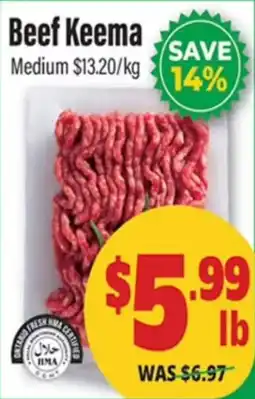 Iqbal Foods Beef Keema offer
