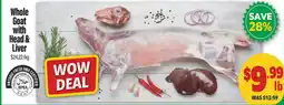Iqbal Foods Whole Goat with Head & Liver offer