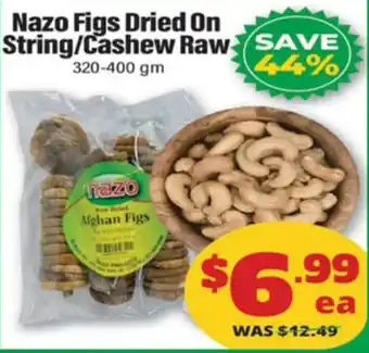 Nazo Figs Dried On String/Cashew Raw