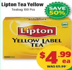 Iqbal Foods Lipton yellow label tea offer