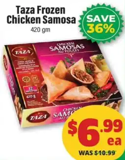 Iqbal Foods Taza frozen chicken samosa offer