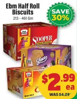 Iqbal Foods Ebm Half Roll Biscuits offer
