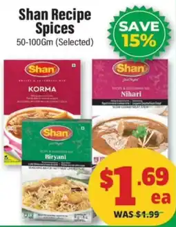 Iqbal Foods Shan Recipe Spices offer