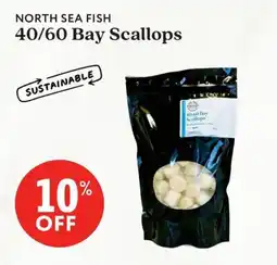 Community Natural Foods North Sea Fish 40/60 Bay Scallops offer