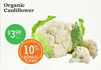 Organic Cauliflower