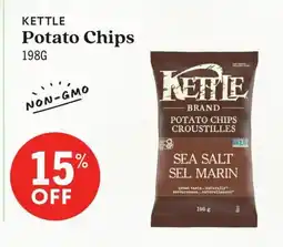 Community Natural Foods Kettle potato chips offer