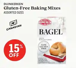 Community Natural Foods Duinkerken gluten-free baking mixes offer