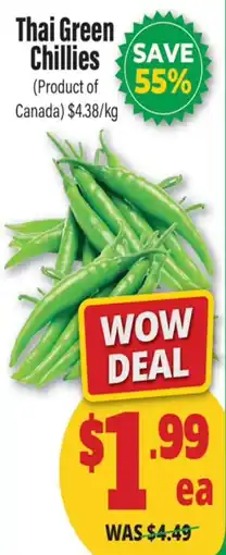 Iqbal Foods Thai Green Chillies offer