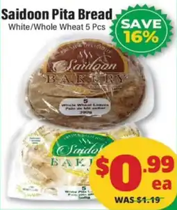 Iqbal Foods Saidoon Pita Bread offer
