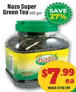 Iqbal Foods Nazo Super Green Tea offer