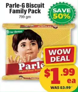 Iqbal Foods Parle-G biscuit family pack offer