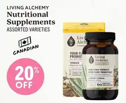 Community Natural Foods Living Alchemy Nutritional Supplements Assorted Varieties offer