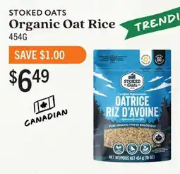 Community Natural Foods Stoked oats organic oat rice offer