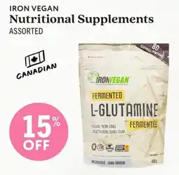 Community Natural Foods Iron Vegan Nutritional Supplements Assorted offer