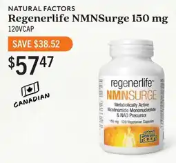 Community Natural Foods Natural Factors Regenerlife Nmnsurge offer