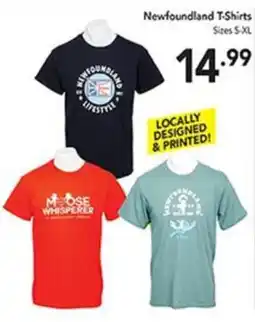 Pipers Newfoundland T-Shirts offer