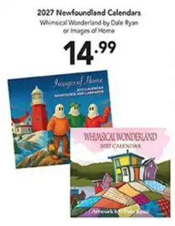 Pipers Newfoundland Calendars Whimsical Wonderland or Images of Home offer