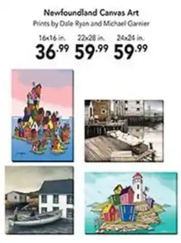 Pipers Newfoundland Canvas Art offer