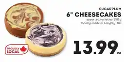 IGA Sugarplum 6" Cheesecakes offer