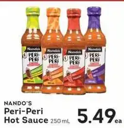 IGA Nando's Peri-Peri Hot Sauce offer