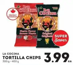 IGA La Cocina tortilla chips offer