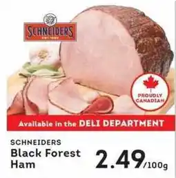 IGA Schneiders black forest ham offer