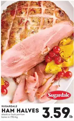 IGA Sugardale ham halves offer