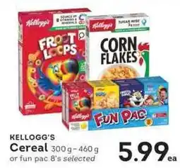 IGA Kellogg's Cereal offer