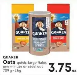 IGA Quaker Oats offer