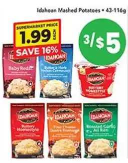 Pipers Idahohan mashed potatoes offer