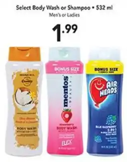 Pipers Select Body Wash or Shampoo offer