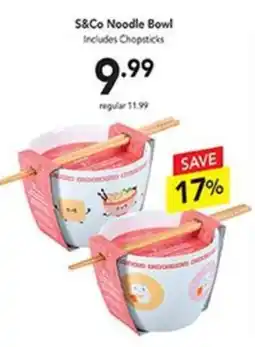 Pipers S&Co Noodle Bowl offer