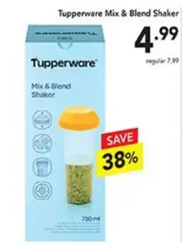 Pipers Tupperware mix & blend shaker offer