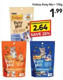 Pipers Friskies Party Mix offer