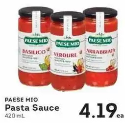 IGA Paese Mio Pasta Sauce offer