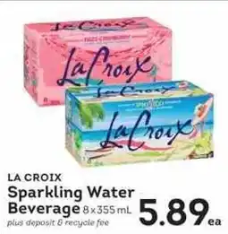 IGA La Croix Sparkling Water Beverage offer