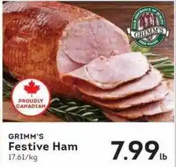 IGA Grimm's Festive Ham offer