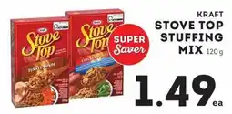 IGA Kraft stove top stuffing mix offer