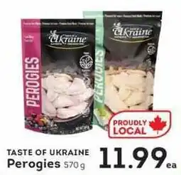 IGA Taste of Ukraine Perogies offer