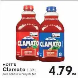 IGA Mott's Clamato offer