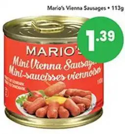 Pipers Mario's mini vienna sausages offer