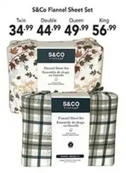 Pipers S&Co Flannel Sheet Set offer