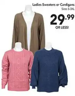 Pipers Ladies Sweaters or Cardigans offer