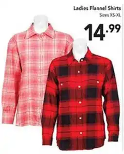 Pipers Ladies Flannel Shirts offer