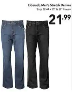 Pipers Eldorado men's stretch denims offer