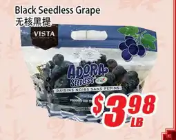WinCo Food Mart Black Seedless Grape offer