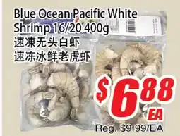 WinCo Food Mart Blue Ocean Pacific White Shrimp 16/20 offer