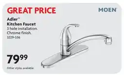Home Hardware Adler Kitchen Faucet offer