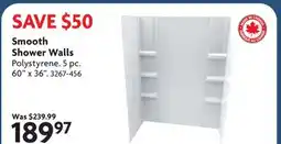 Home Hardware Smooth Shower Walls offer